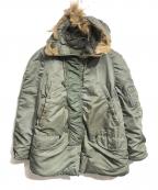 USAFユーエスエアフォース）の古着「N-3B コート」｜カーキ
