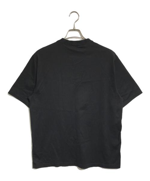 BURBERRY LONDON（バーバリーロンドン）BURBERRY LONDON (バーバリーロンドン) プリントTシャツ ブラック サイズ:Mの古着・服飾アイテム