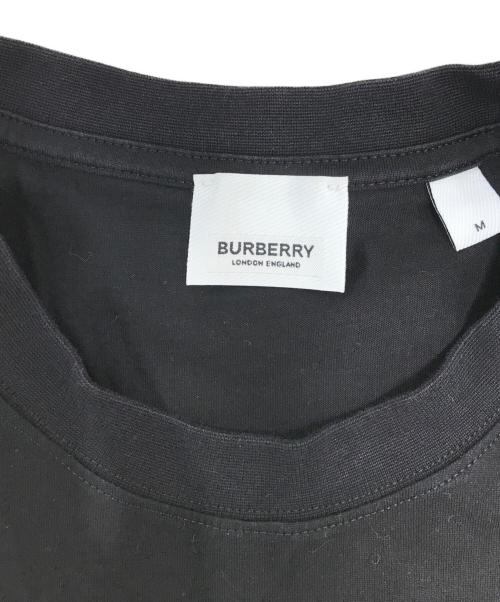 BURBERRY LONDON（バーバリーロンドン）BURBERRY LONDON (バーバリーロンドン) プリントTシャツ ブラック サイズ:Mの古着・服飾アイテム
