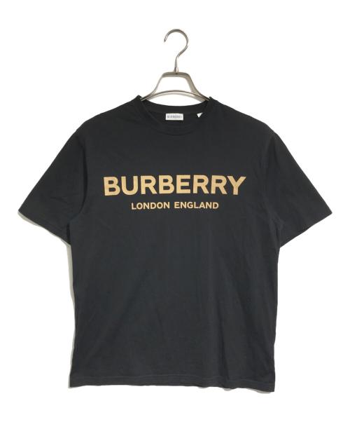 BURBERRY（バーバリー）BURBERRY (バーバリー) ロゴプリントTシャツ ブラック サイズ:Sの古着・服飾アイテム