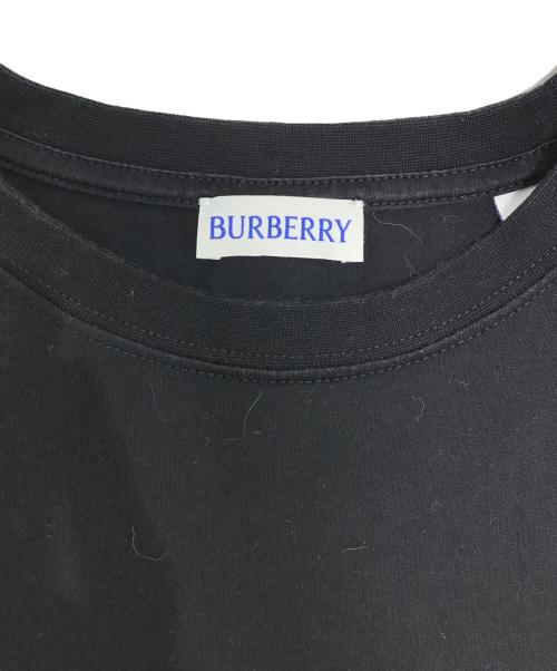 BURBERRY（バーバリー）BURBERRY (バーバリー) ロゴプリントTシャツ ブラック サイズ:Sの古着・服飾アイテム