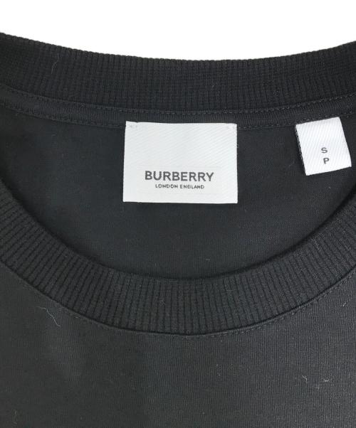 BURBERRY LONDON（バーバリーロンドン）BURBERRY LONDON (バーバリーロンドン) ロゴプリントTシャツ ブラック サイズ:Sの古着・服飾アイテム