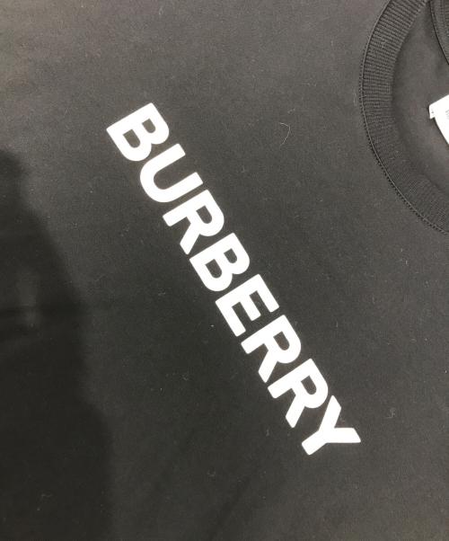 BURBERRY LONDON（バーバリーロンドン）BURBERRY LONDON (バーバリーロンドン) ロゴプリントTシャツ ブラック サイズ:Sの古着・服飾アイテム
