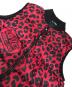 中古・古着 LOVE MOSCHINO (ラブモスキーノ) 総柄ベスト レッド サイズ:38：12000円