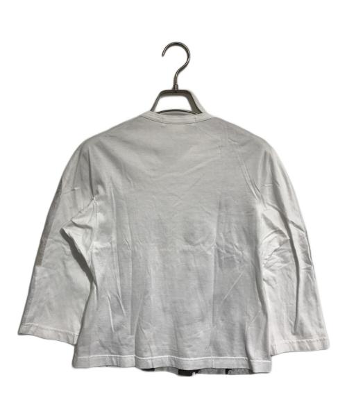 COMME des GARCONS COMME des GARCONS（コムデギャルソン コムデギャルソン）COMME des GARCONS COMME des GARCONS (コムデギャルソン コムデギャルソン) 転写プリントカットソー ホワイト サイズ:Sの古着・服飾アイテム