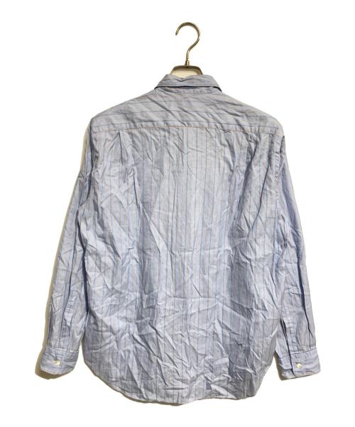 COMME des GARCONS HOMME（コムデギャルソン オム）COMME des GARCONS HOMME (コムデギャルソン オム) ストライプシャツ ブルー サイズ:Sの古着・服飾アイテム