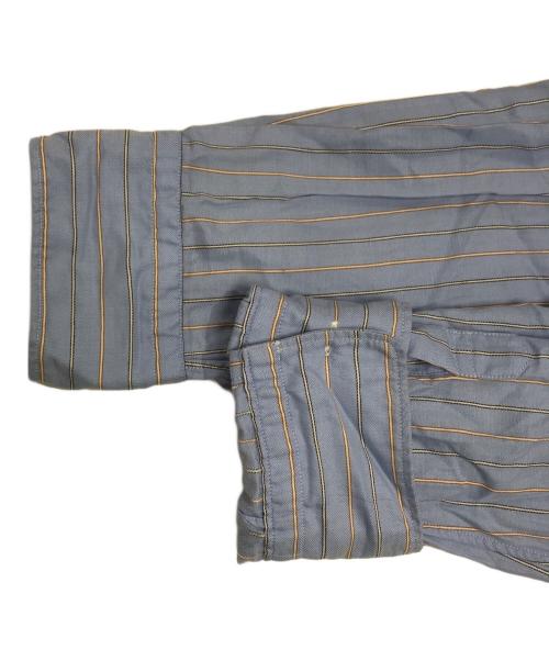 COMME des GARCONS HOMME（コムデギャルソン オム）COMME des GARCONS HOMME (コムデギャルソン オム) ストライプシャツ ブルー サイズ:Sの古着・服飾アイテム