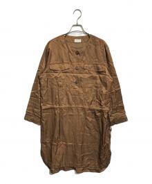 DRIES VAN NOTEN（ドリスヴァンノッテン）の古着「ワンピース」｜ブラウン