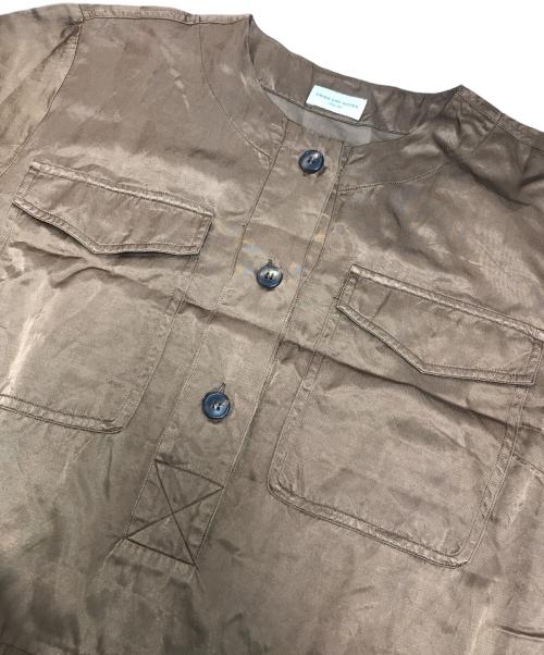 DRIES VAN NOTEN（ドリスヴァンノッテン）DRIES VAN NOTEN (ドリスヴァンノッテン) ワンピース ブラウン サイズ:38の古着・服飾アイテム