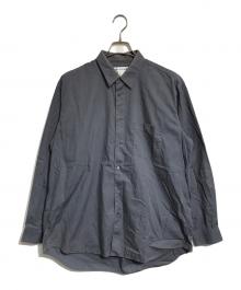 COMME des GARCONS SHIRT（コムデギャルソンシャツ）の古着「FOREVER プレーンシャツ」｜グレー