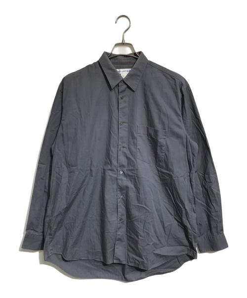 COMME des GARCONS SHIRT（コムデギャルソンシャツ）COMME des GARCONS SHIRT (コムデギャルソンシャツ) FOREVER プレーンシャツ グレー サイズ:Lの古着・服飾アイテム