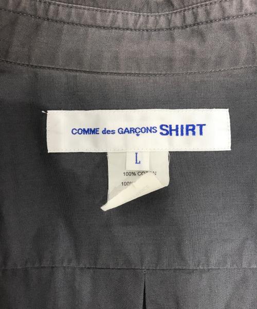 COMME des GARCONS SHIRT（コムデギャルソンシャツ）COMME des GARCONS SHIRT (コムデギャルソンシャツ) FOREVER プレーンシャツ グレー サイズ:Lの古着・服飾アイテム