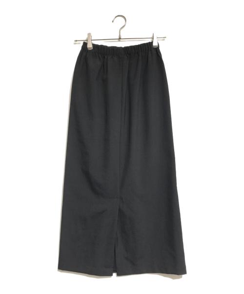ROBE DE CHAMBRE COMME DES GARCONS（ローブドシャンブル コムデギャルソン）ROBE DE CHAMBRE COMME DES GARCONS (ローブドシャンブル コムデギャルソン) ウールロングスカート ブラック サイズ:不明の古着・服飾アイテム