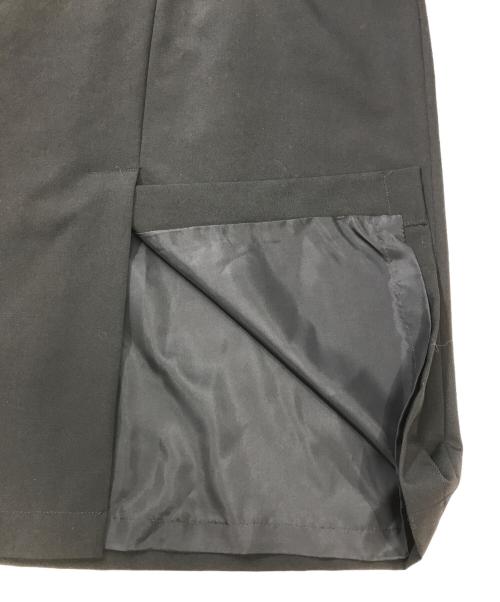 ROBE DE CHAMBRE COMME DES GARCONS（ローブドシャンブル コムデギャルソン）ROBE DE CHAMBRE COMME DES GARCONS (ローブドシャンブル コムデギャルソン) ウールロングスカート ブラック サイズ:不明の古着・服飾アイテム