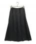 COMME des GARCONS (コムデギャルソン) サテンロングスカート ブラック サイズ:S：23000円