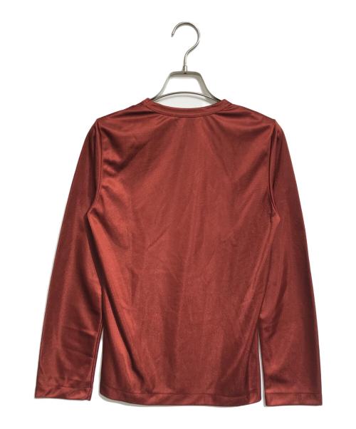 COMME des GARCONS（コムデギャルソン）COMME des GARCONS (コムデギャルソン) ロングスリーブカットソー レッド サイズ:表記なしの古着・服飾アイテム