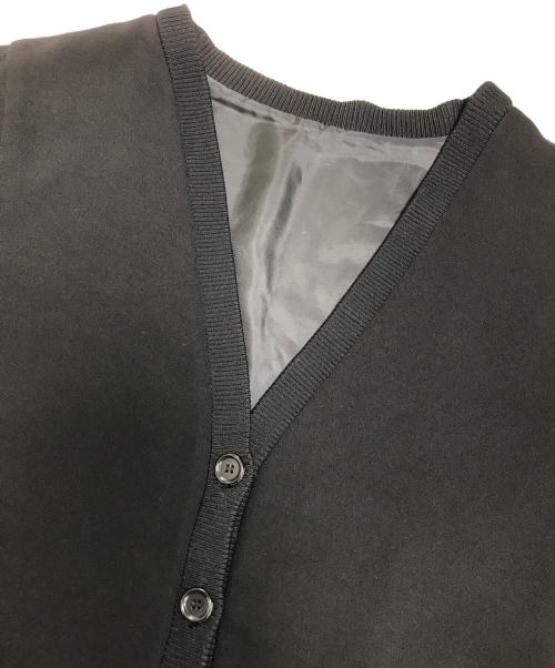 Jean Paul GAULTIER（ジャンポールゴルチェ）Jean Paul GAULTIER (ジャンポールゴルチェ) バックポケットカーディガン ブラック サイズ:40の古着・服飾アイテム
