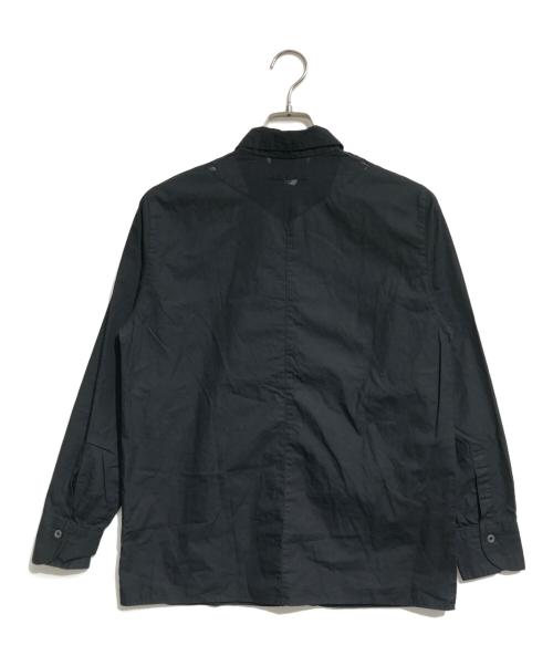 JUNIOR GAULTIER（ジュニアゴルチエ）JUNIOR GAULTIER (ジュニアゴルチエ) 切替シャツ ブラック サイズ:SIZE 40の古着・服飾アイテム