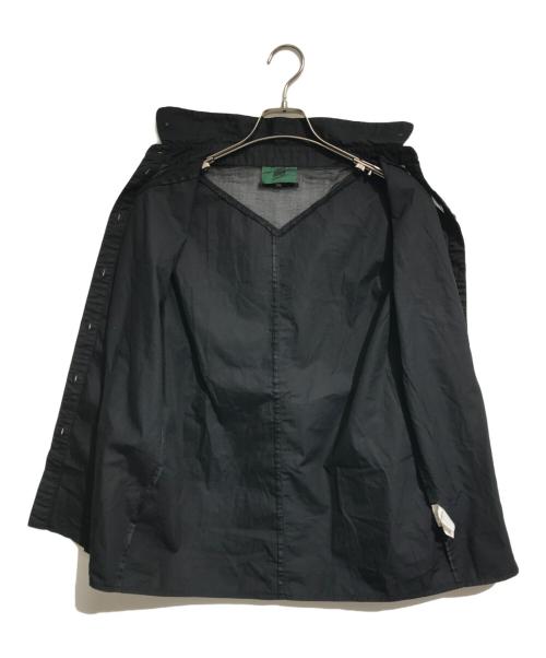 JUNIOR GAULTIER（ジュニアゴルチエ）JUNIOR GAULTIER (ジュニアゴルチエ) 切替シャツ ブラック サイズ:SIZE 40の古着・服飾アイテム