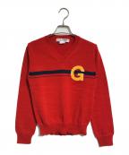 COMME des GARCONS COMME des GARCONSコムデギャルソン コムデギャルソン）の古着「ニット」｜レッド