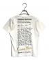 COMME des GARCONS (コムデギャルソン) プリントTシャツ ホワイト サイズ:S：14000円