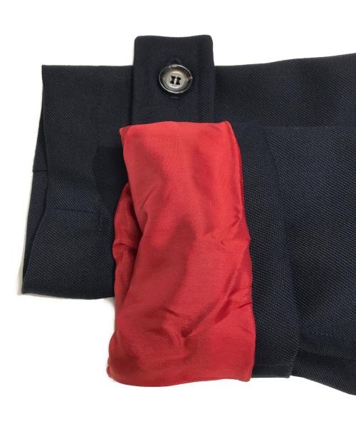 COMME des GARCONS SHIRT（コムデギャルソンシャツ）COMME des GARCONS SHIRT (コムデギャルソンシャツ) ギャバジンショートコート ネイビー サイズ:XSの古着・服飾アイテム