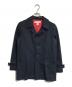 COMME des GARCONS SHIRT（コムデギャルソンシャツ）の古着「ギャバジンショートコート」｜ネイビー