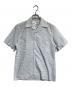COMME des GARCONS SHIRT（コムデギャルソンシャツ）の古着「開襟ボーダーシャツ」｜ブルー