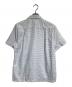 COMME des GARCONS SHIRT (コムデギャルソンシャツ) 開襟ボーダーシャツ ブルー サイズ:S：18000円
