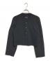 tricot COMME des GARCONS（トリココムデギャルソン）の古着「ウールギャバ切替カーディガン」｜ブラック