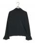 tricot COMME des GARCONS (トリココムデギャルソン) 丸襟袖フレアシャツ ブラック サイズ:表記なし：15000円