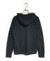 tricot COMME des GARCONS (トリココムデギャルソン) 異素材切替プルオーバーパーカー ブラック サイズ:表記なし：18000円
