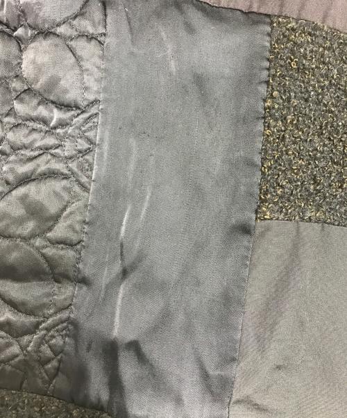 tricot COMME des GARCONS（トリココムデギャルソン）tricot COMME des GARCONS (トリココムデギャルソン) パッチワークノースリーブワンピース ブラック サイズ:表記なしの古着・服飾アイテム