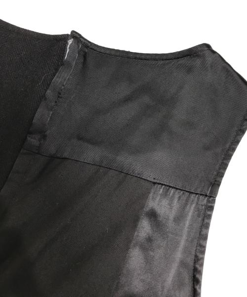 tricot COMME des GARCONS（トリココムデギャルソン）tricot COMME des GARCONS (トリココムデギャルソン) パッチワークノースリーブワンピース ブラック サイズ:表記なしの古着・服飾アイテム