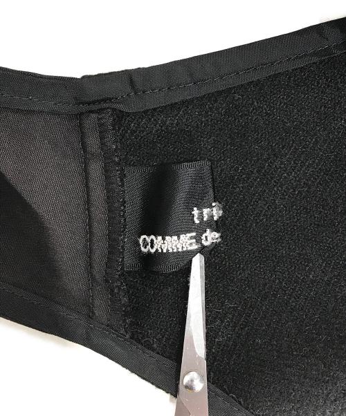 tricot COMME des GARCONS（トリココムデギャルソン）tricot COMME des GARCONS (トリココムデギャルソン) パッチワークノースリーブワンピース ブラック サイズ:表記なしの古着・服飾アイテム