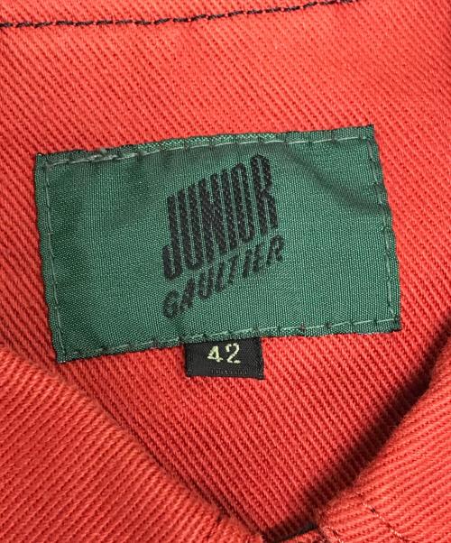 JUNIOR GAULTIER（ジュニアゴルチエ）JUNIOR GAULTIER (ジュニアゴルチエ) セットアップ レッド サイズ:42の古着・服飾アイテム