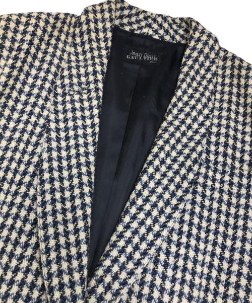Jean Paul GAULTIER（ジャンポールゴルチェ）Jean Paul GAULTIER (ジャンポールゴルチェ) テーラードジャケット アイボリー サイズ:9の古着・服飾アイテム