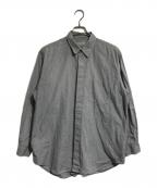COMME des GARCONS HOMMEコムデギャルソン オム）の古着「比翼シャツ」｜グレー