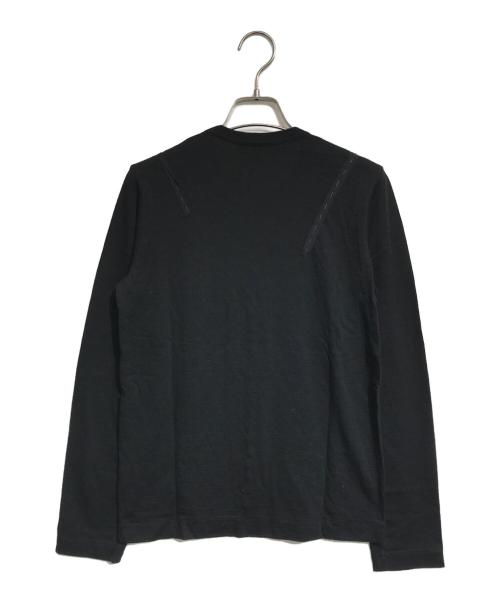 tricot COMME des GARCONS（トリココムデギャルソン）tricot COMME des GARCONS (トリココムデギャルソン) パール装飾ニット ブラック サイズ:Sの古着・服飾アイテム