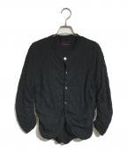 tricot COMME des GARCONSトリココムデギャルソン）の古着「変形シャツ」｜ブラック