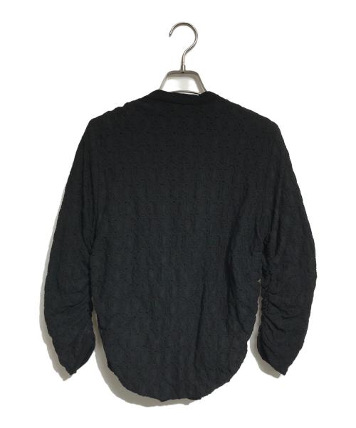 tricot COMME des GARCONS（トリココムデギャルソン）tricot COMME des GARCONS (トリココムデギャルソン) 変形シャツ ブラック サイズ:Mの古着・服飾アイテム