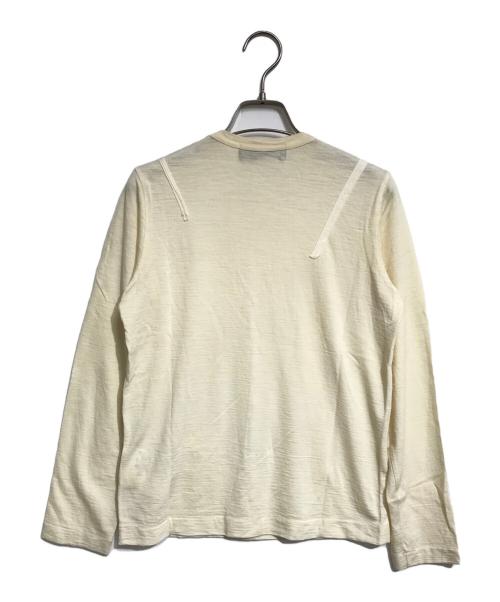 tricot COMME des GARCONS（トリココムデギャルソン）tricot COMME des GARCONS (トリココムデギャルソン) パール装飾ニット アイボリー サイズ:Sの古着・服飾アイテム