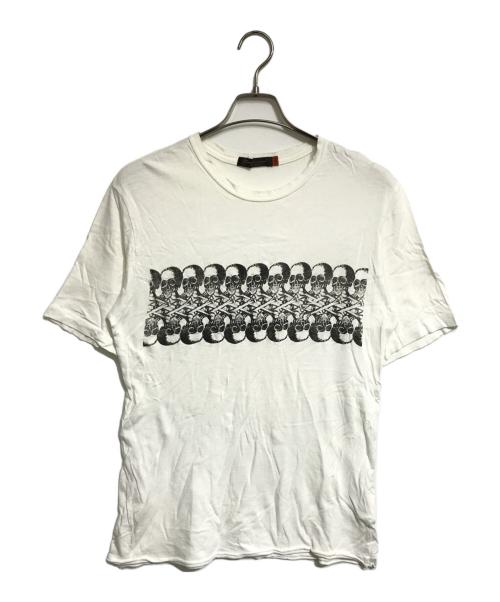 UNDERCOVERISM（アンダーカバーイズム）UNDERCOVERISM (アンダーカバーイズム) スカルプリントTシャツ ホワイト サイズ:2の古着・服飾アイテム