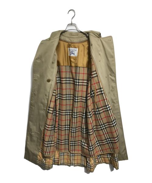 Burberry's（バーバリーズ）Burberry's (バーバリーズ) 裏ノヴァトレンチコート ブラウン サイズ:胸囲85 腰囲95 身長160の古着・服飾アイテム