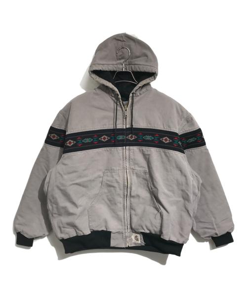 CarHartt（カーハート）CarHartt (カーハート) ネイティブ切替アクティブジャケット セメントグレー サイズ:表記なしの古着・服飾アイテム