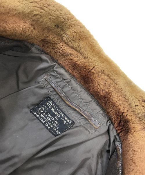VINTAGE MILITARY（ヴィンテージ ミリタリー）VINTAGE MILITARY (ヴィンテージ ミリタリー) U'S NAVY 60’s G-1フライトジャケット ブラウン サイズ:44の古着・服飾アイテム