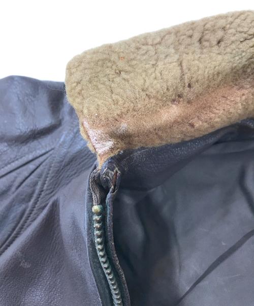 VINTAGE MILITARY（ヴィンテージ ミリタリー）VINTAGE MILITARY (ヴィンテージ ミリタリー) U'S NAVY 60’s G-1フライトジャケット ブラウン サイズ:44の古着・服飾アイテム