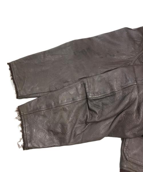 VINTAGE MILITARY（ヴィンテージ ミリタリー）VINTAGE MILITARY (ヴィンテージ ミリタリー) U'S NAVY 60’s G-1フライトジャケット ブラウン サイズ:44の古着・服飾アイテム
