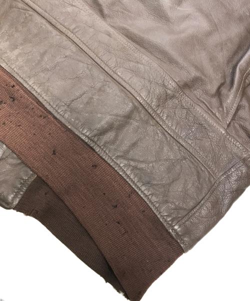 VINTAGE MILITARY（ヴィンテージ ミリタリー）VINTAGE MILITARY (ヴィンテージ ミリタリー) U'S NAVY 60’s G-1フライトジャケット ブラウン サイズ:44の古着・服飾アイテム
