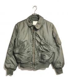 VINTAGE MILITARY（ヴィンテージ ミリタリー）の古着「CWU-45/P フライトジャケット」｜グリーン